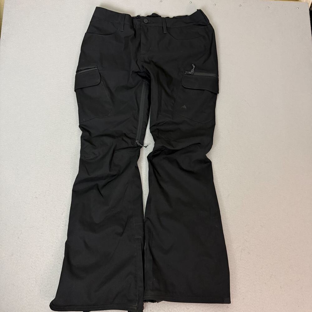 Burton Living Lining Snowboard Ski Cargo Pants Black Size L Waterproof
